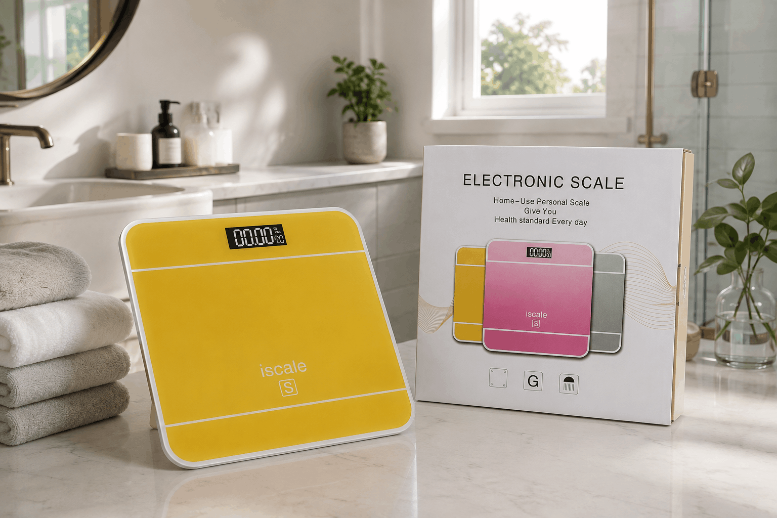 Electronic Personal Body Weight Scale with Digital Display for Home Use 4