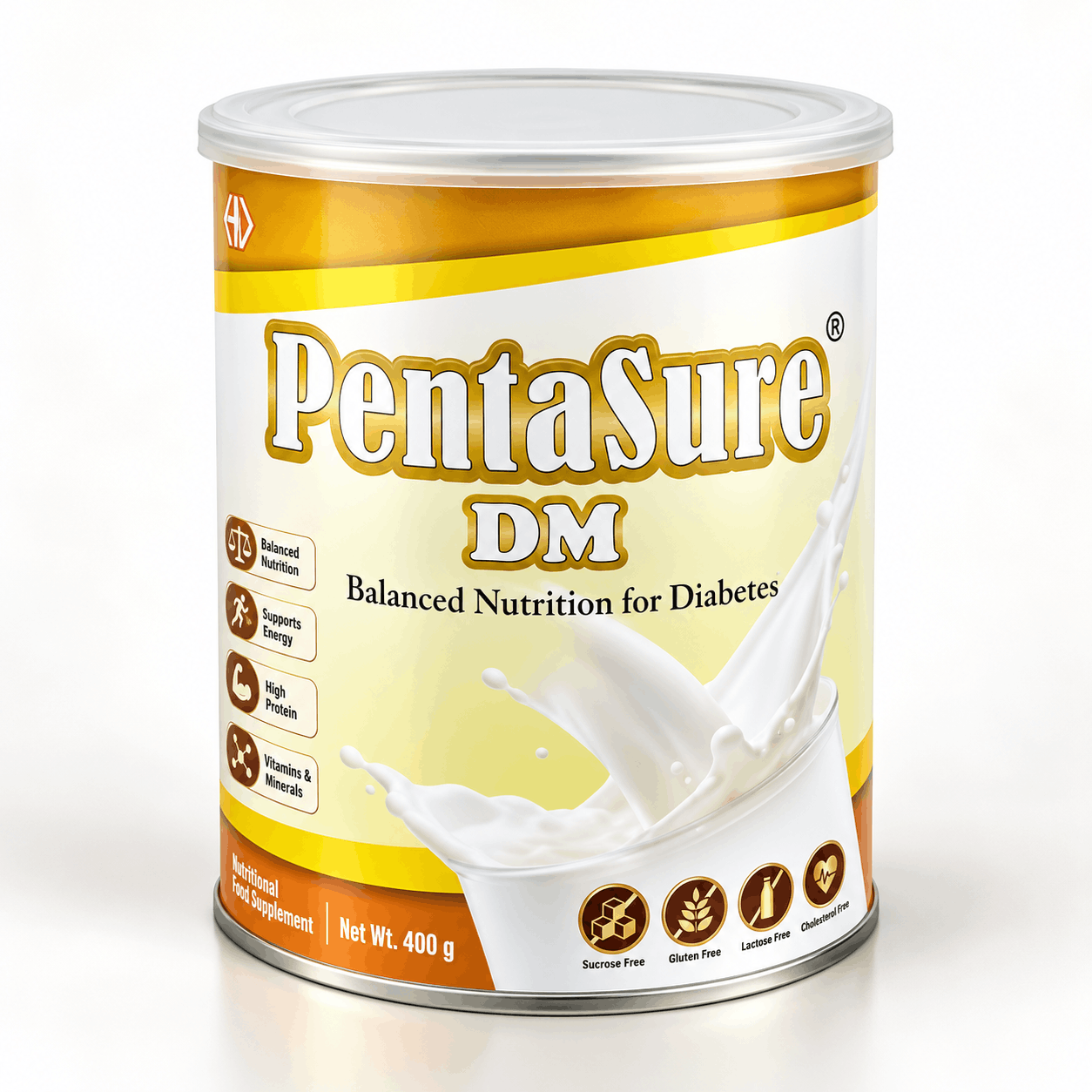 PentaSure DM Balanced Nutrition for Diabetes – High Protein & Fiber Nutrition Powder 400g 2