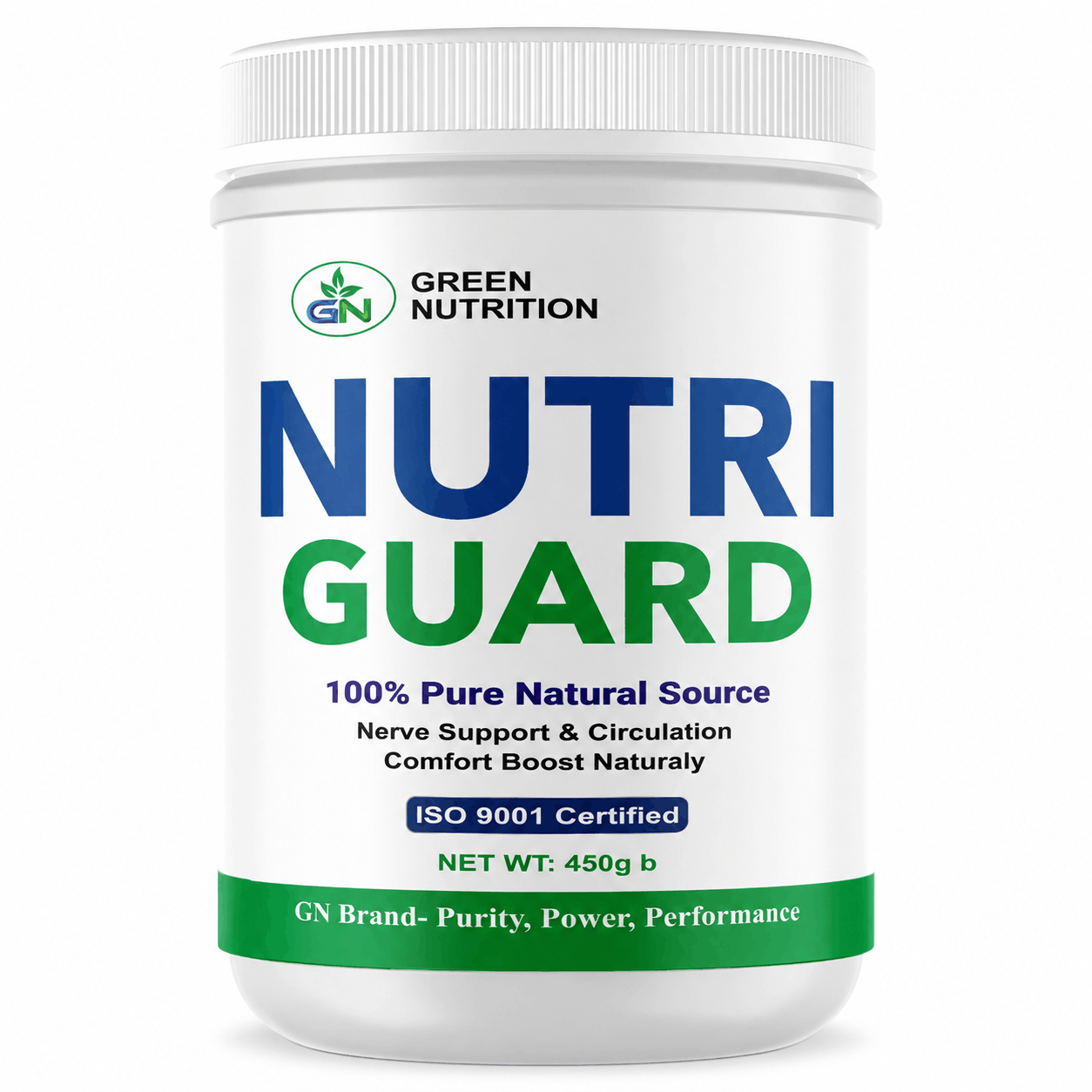 GN Green Nutrition Nutri Guard 450g – Natural Nerve & Circulation Wellness Support, ISO Certified & BSTI Registered 1